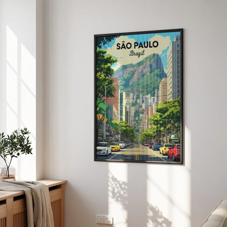 Diamantmalerei - Sao Paulo, Brasilien