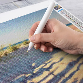 Diamantmalerei - Schatten im Sand