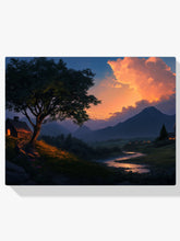 Diamantmalerei - Twilight House