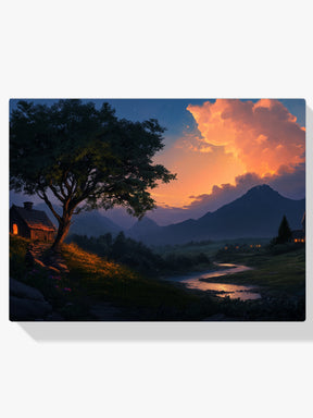 Diamantmalerei - Twilight House