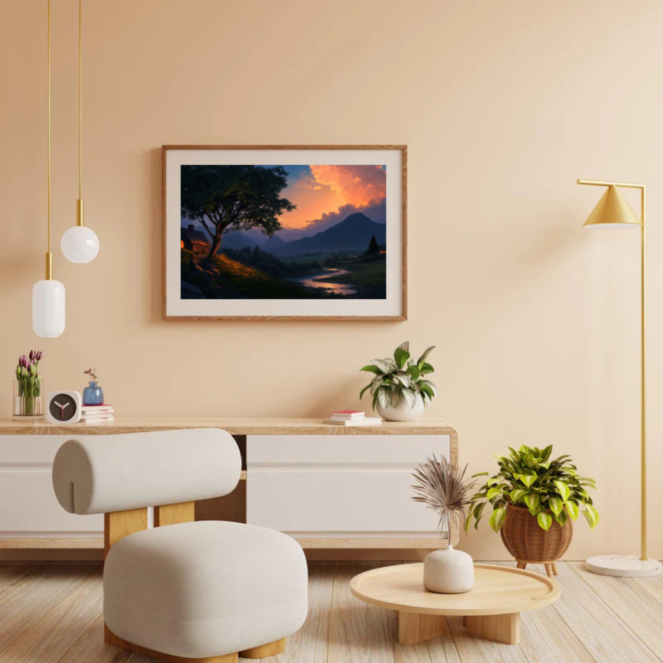 Diamantmalerei - Twilight House