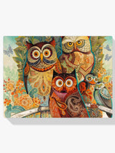 Diamantmalerei - Gemälde von Eulen