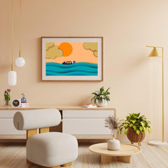 Diamantmalerei - Schiff in den Wellen - SEOS Shop ®