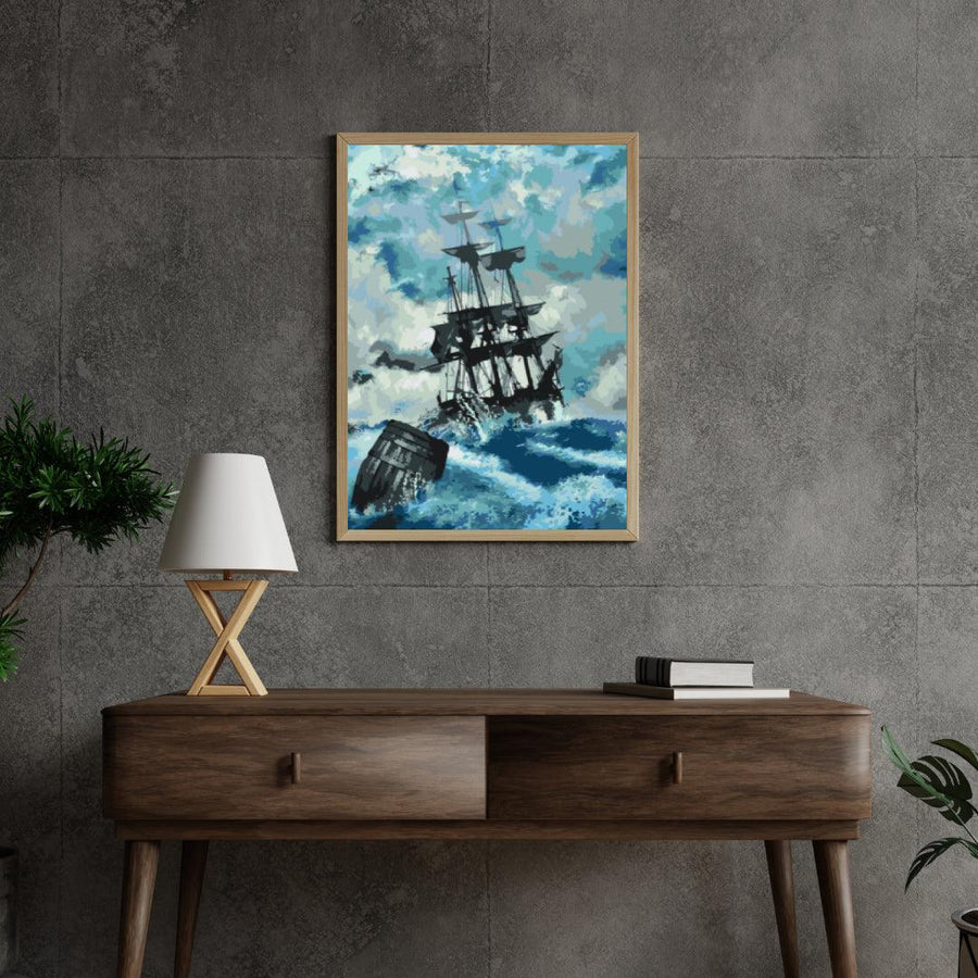 Diamond Painting - Schiff im Sturm 3 - SEOS Shop ®