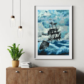 Diamond Painting - Schiff im Sturm 3 - SEOS Shop ®