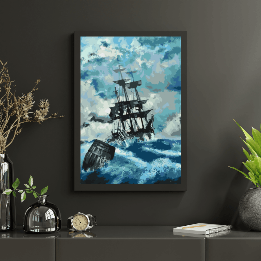 Diamond Painting - Schiff im Sturm 3 - SEOS Shop ®