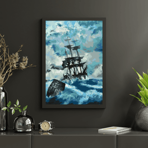 Diamond Painting - Schiff im Sturm 3 - SEOS Shop ®