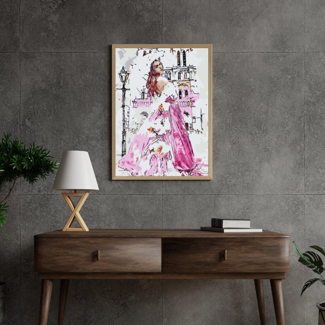 Diamantmalerei – Schönheit in der Kathedrale Notre Dame – SEOS Shop ®