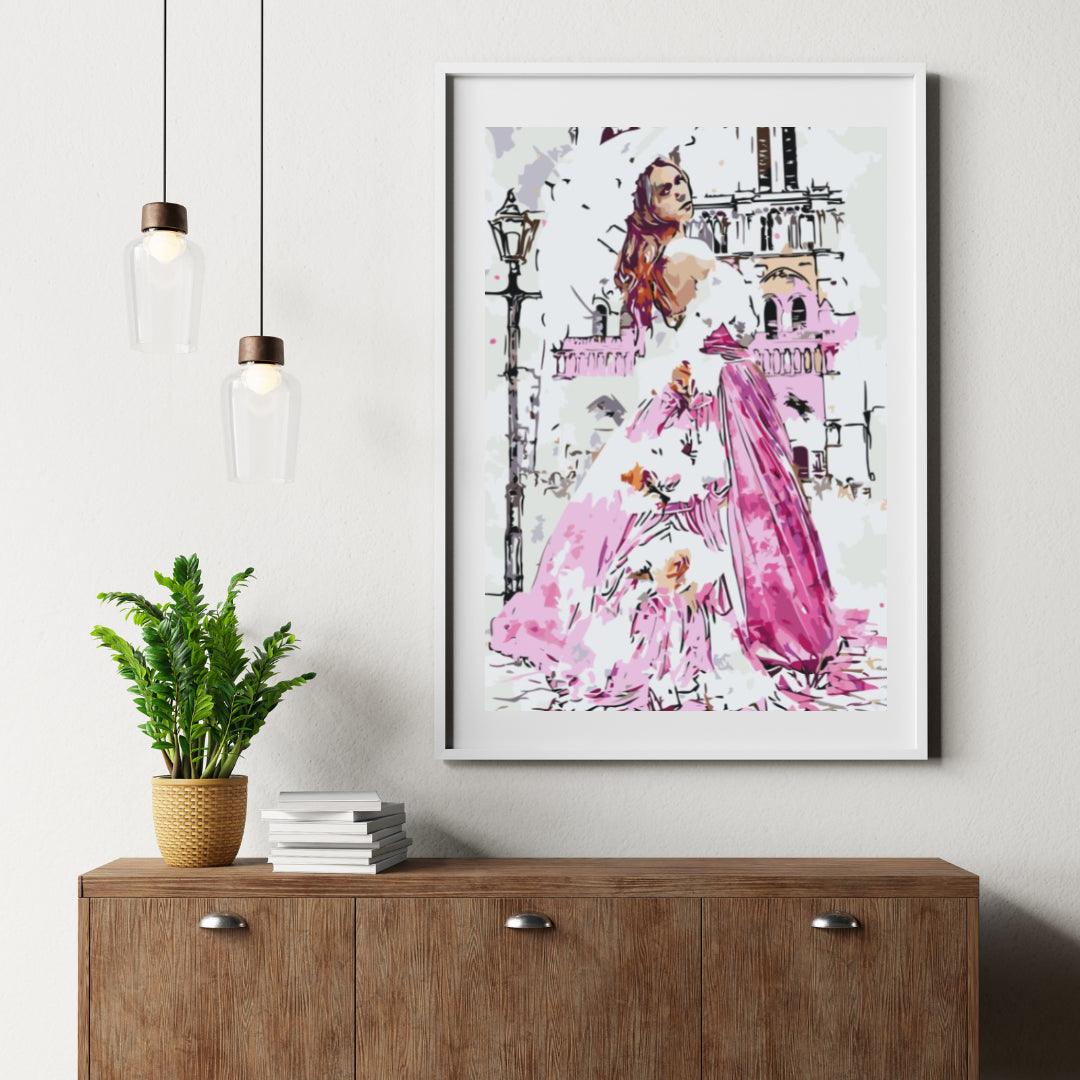 Diamantmalerei – Schönheit in der Kathedrale Notre Dame – SEOS Shop ®