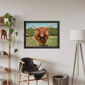 Diamantmalerei - Schottisches Hochlandrind