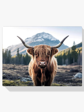 Diamantmalerei - Schottisches Hochlandrind