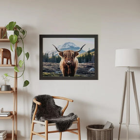 Diamantmalerei - Schottisches Hochlandrind