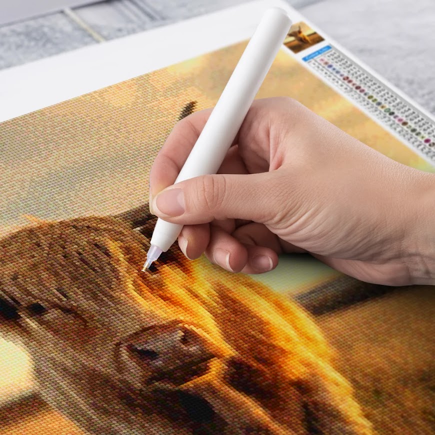 Diamantmalerei - Schottisches Hochlandrind