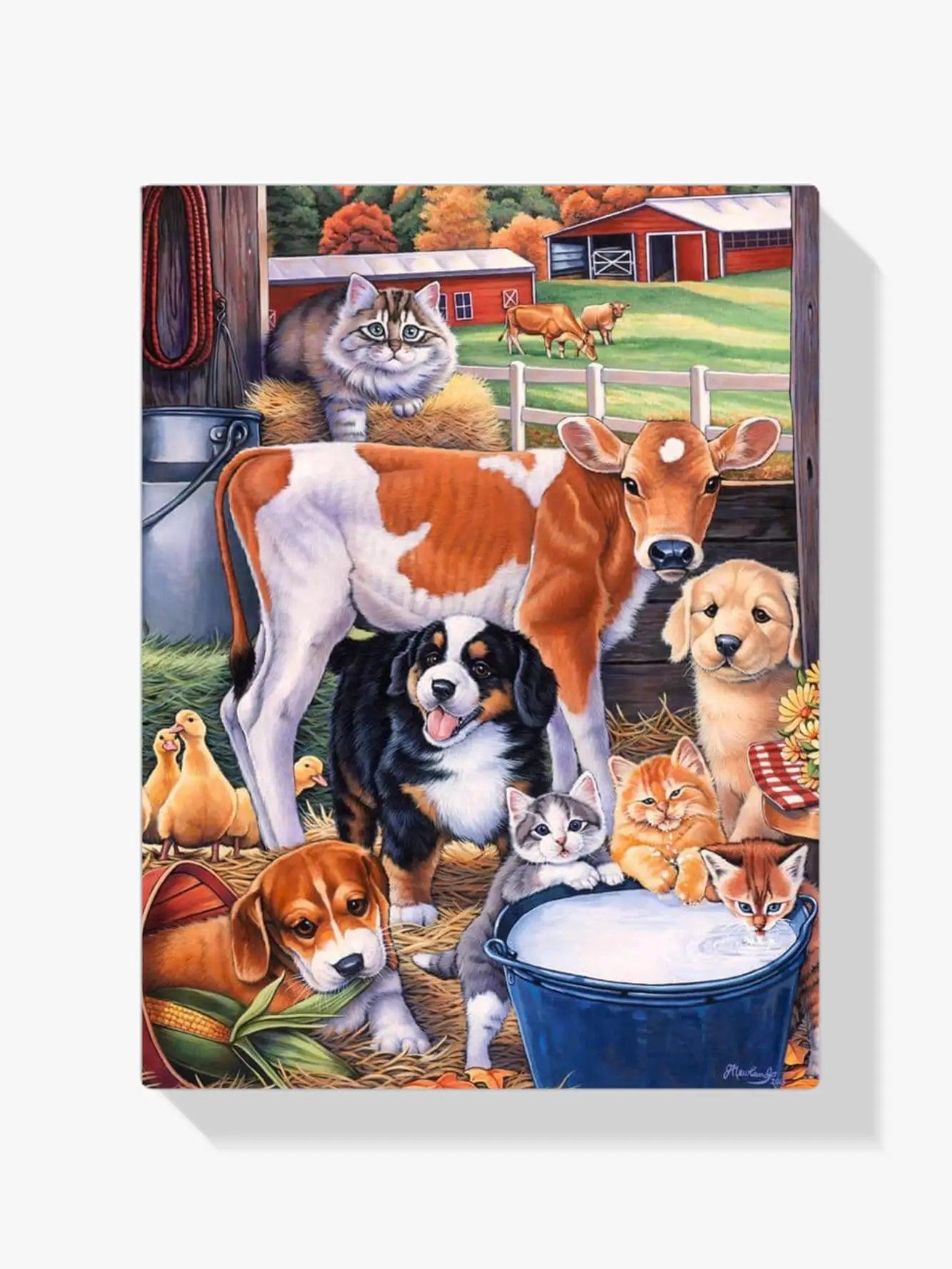 Diamantmalerei - Scheunenfreunde