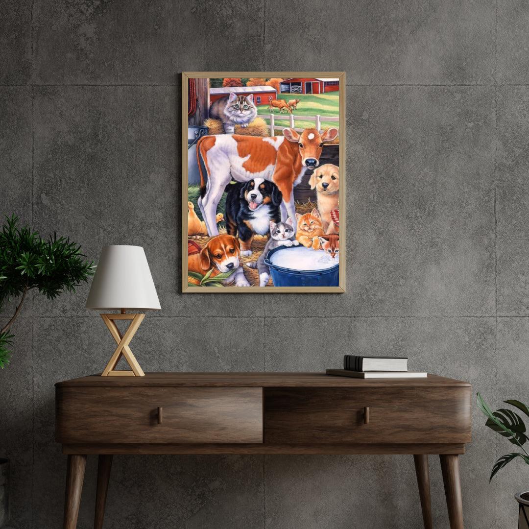 Diamantmalerei - Scheunenfreunde