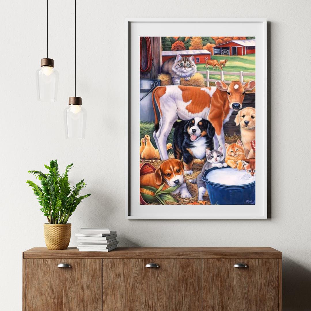 Diamantmalerei - Scheunenfreunde