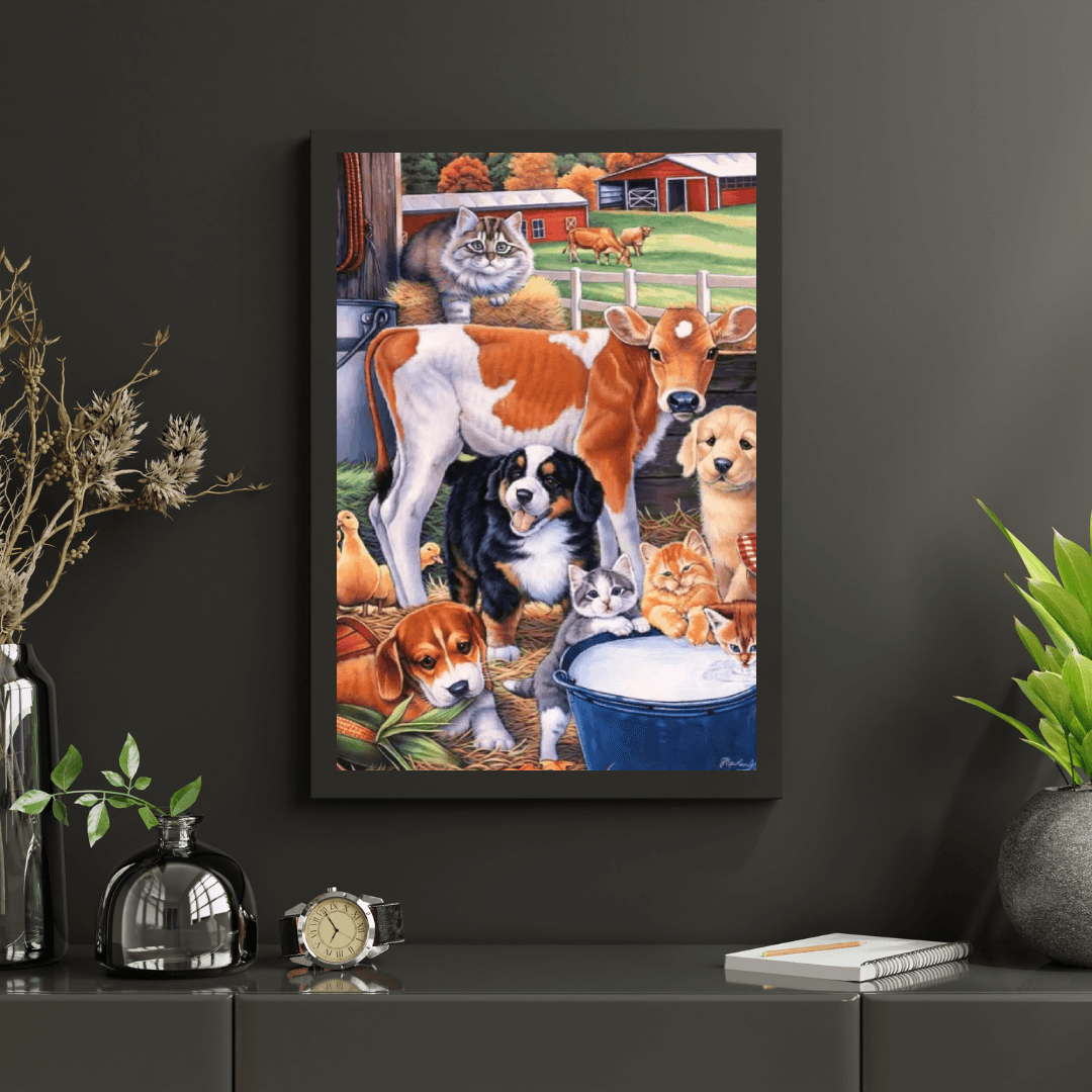 Diamantmalerei - Scheunenfreunde