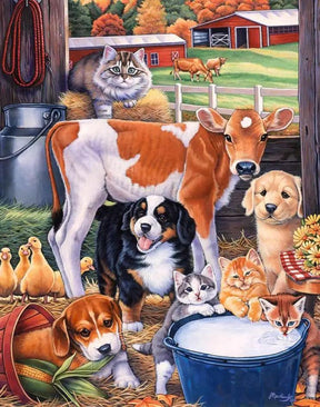 Diamantmalerei - Scheunenfreunde