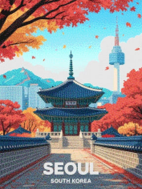 Diamantmalerei – Seoul, Südkorea