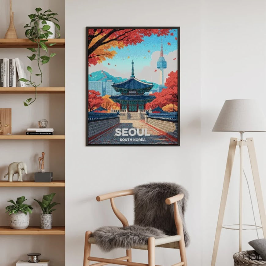 Diamantmalerei – Seoul, Südkorea