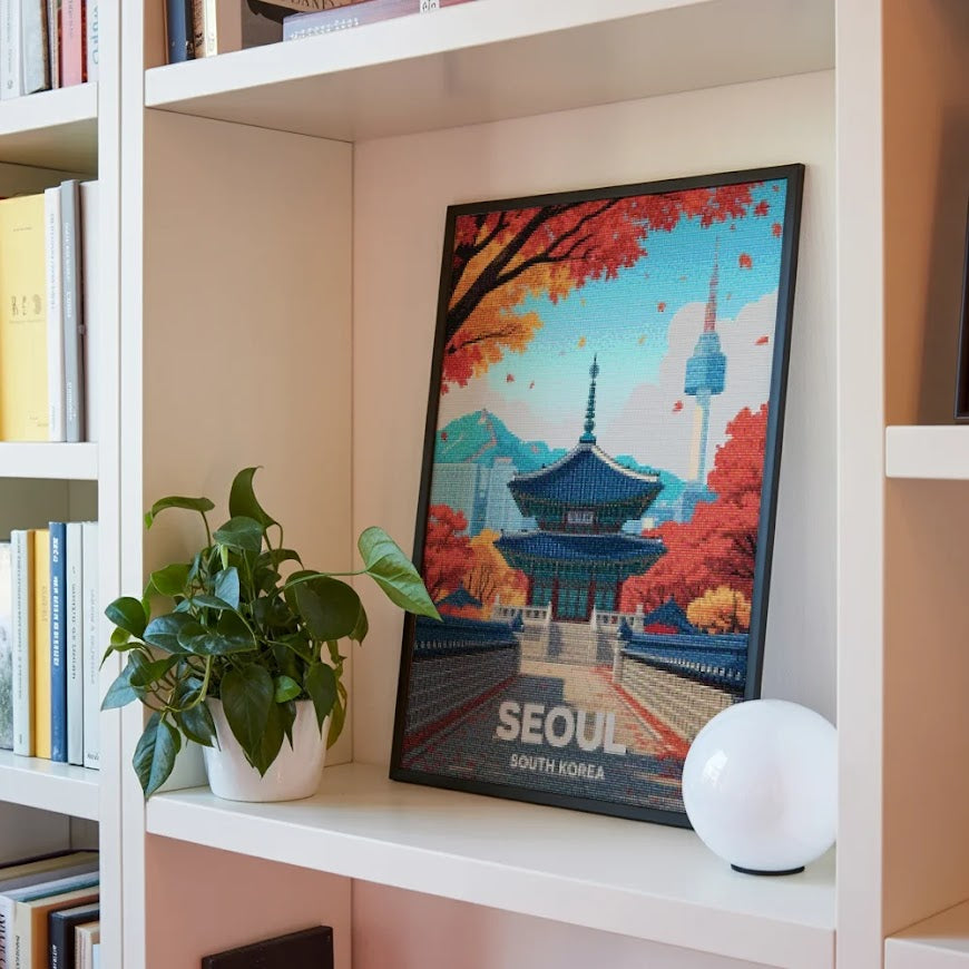 Diamantmalerei – Seoul, Südkorea