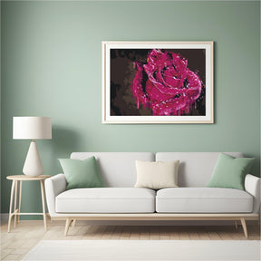 Diamond Painting - Dekorative Rose - SEOS Shop ®