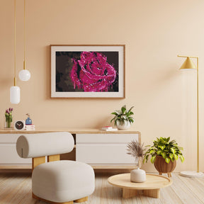 Diamond Painting - Dekorative Rose - SEOS Shop ®