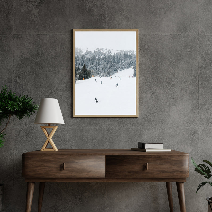 Diamond Painting - Skipiste in Österreich