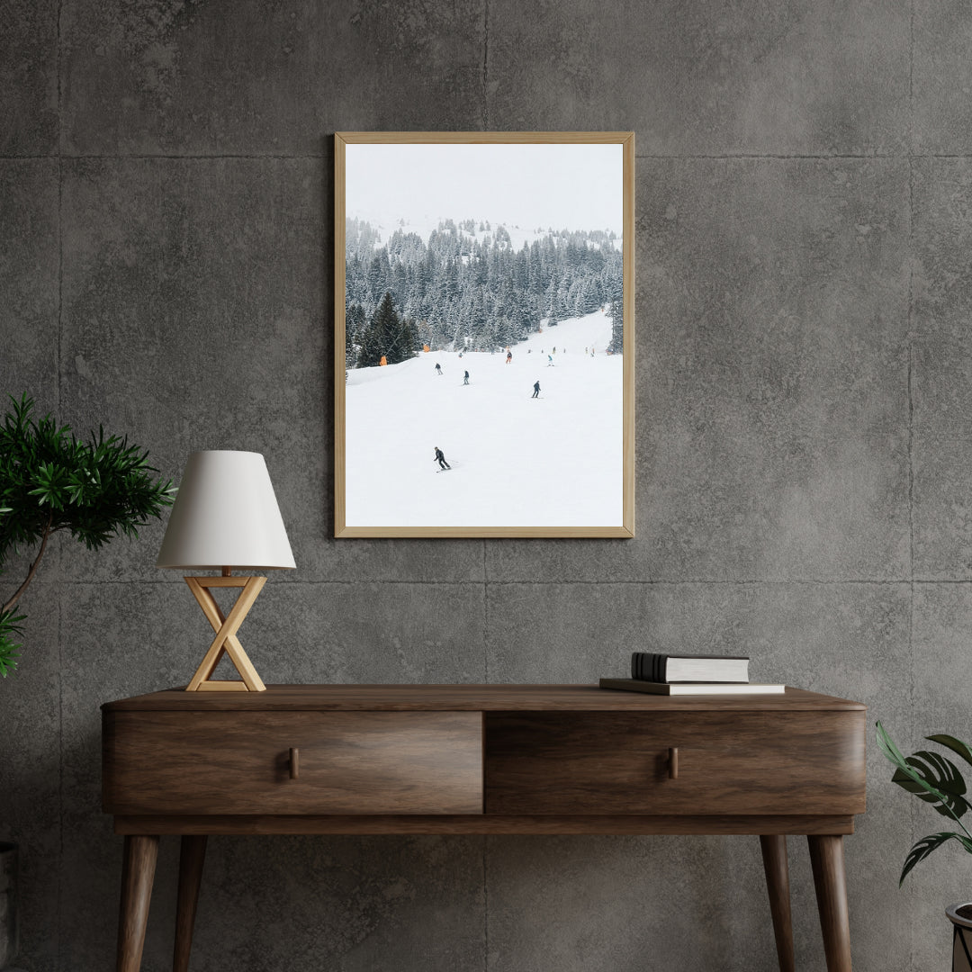 Diamond Painting - Skipiste in Österreich