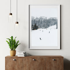 Diamond Painting - Skipiste in Österreich