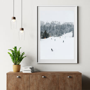 Diamond Painting - Skipiste in Österreich