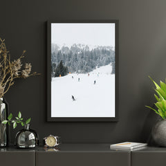 Diamond Painting - Skipiste in Österreich