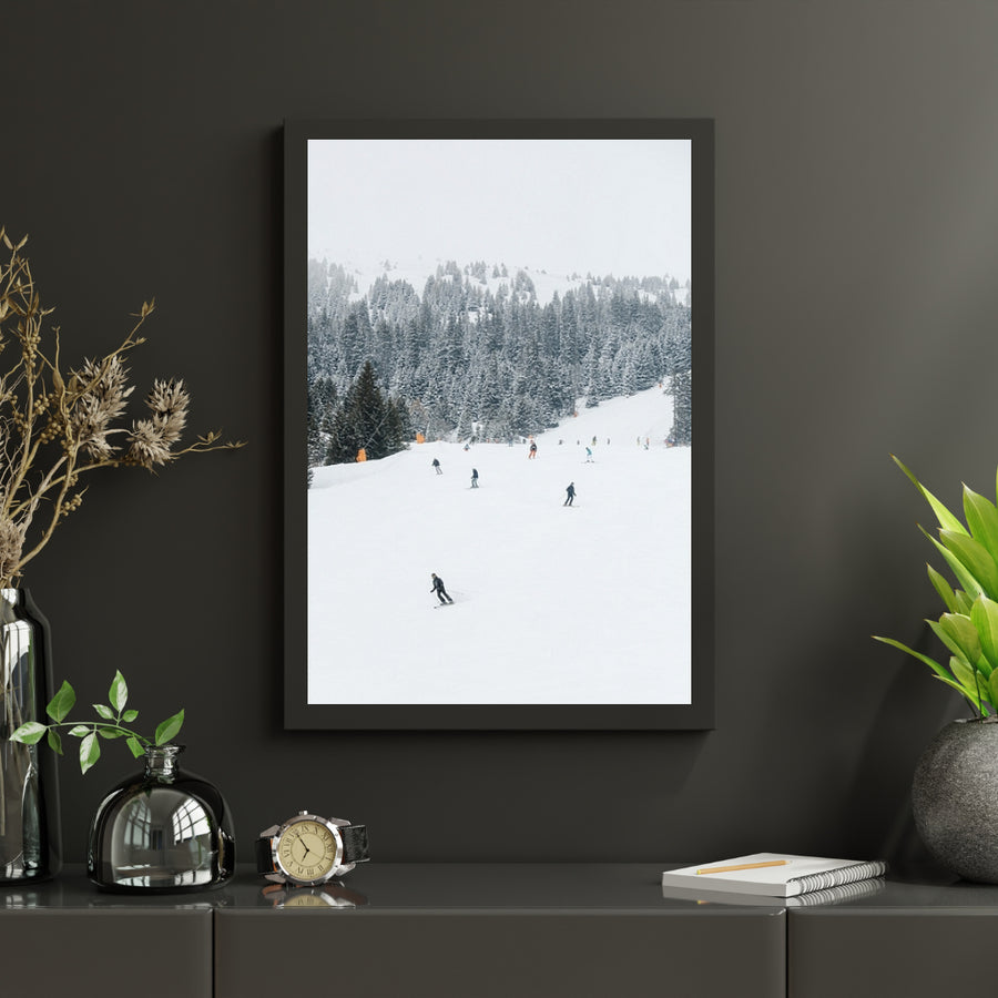 Diamond Painting - Skipiste in Österreich