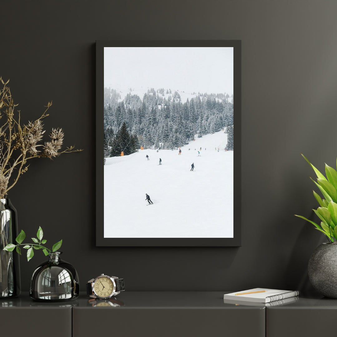 Diamond Painting - Skipiste in Österreich