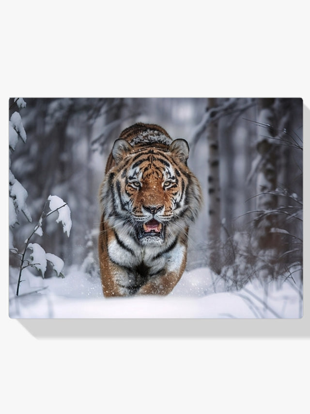 Diamantmalerei - Schneetiger