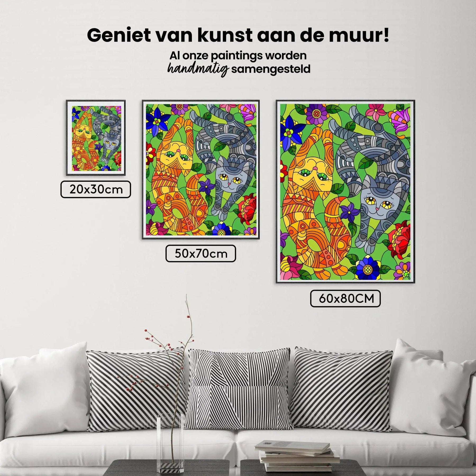 Diamantmalerei – Verspielte Kätzchen