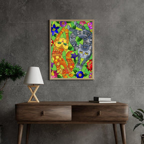 Diamantmalerei – Verspielte Kätzchen