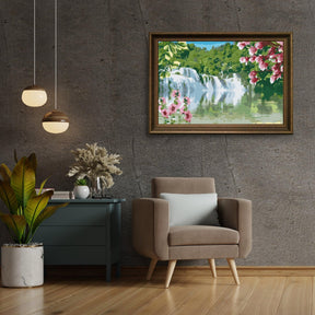 Diamantmalerei - Märchenhafter Wasserfall - SEOS Shop ®