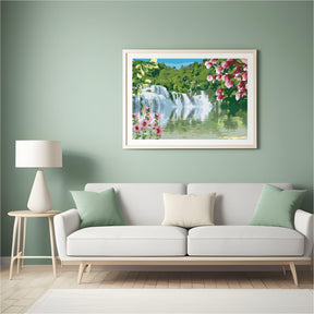 Diamantmalerei - Märchenhafter Wasserfall - SEOS Shop ®
