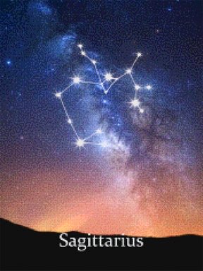 Diamantmalerei - Sternzeichen - Schütze