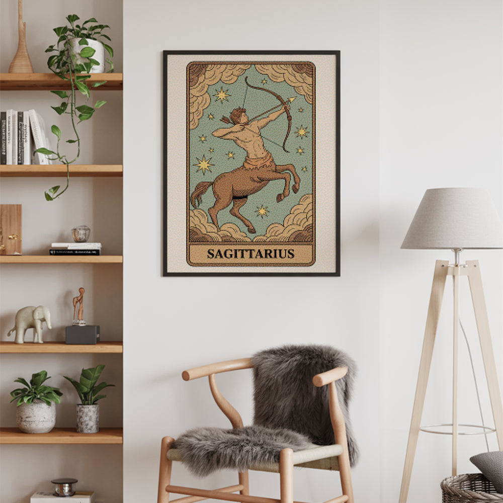 Diamantmalerei - Sternzeichen - Schütze