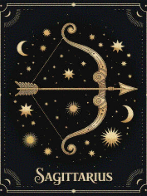 Diamantmalerei - Sternzeichen - Schütze