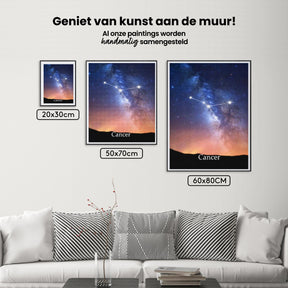 Diamantmalerei - Sternzeichen - Krebs