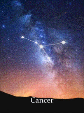 Diamantmalerei - Sternzeichen - Krebs