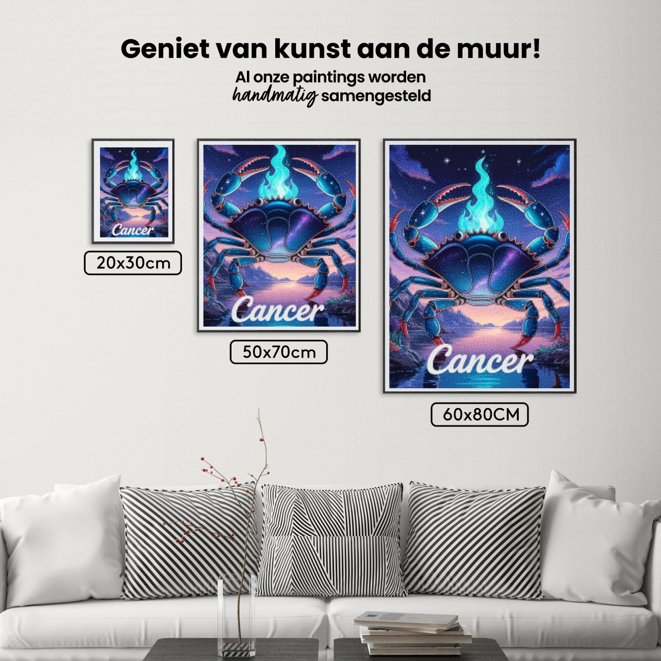 Diamantmalerei - Sternzeichen - Krebs