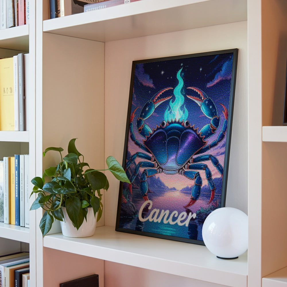 Diamantmalerei - Sternzeichen - Krebs