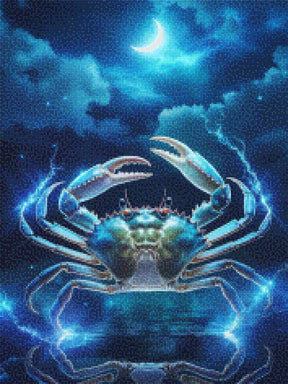 Diamantmalerei - Sternzeichen - Krebs