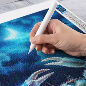 Diamantmalerei - Sternzeichen - Krebs