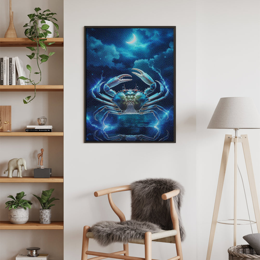 Diamantmalerei - Sternzeichen - Krebs