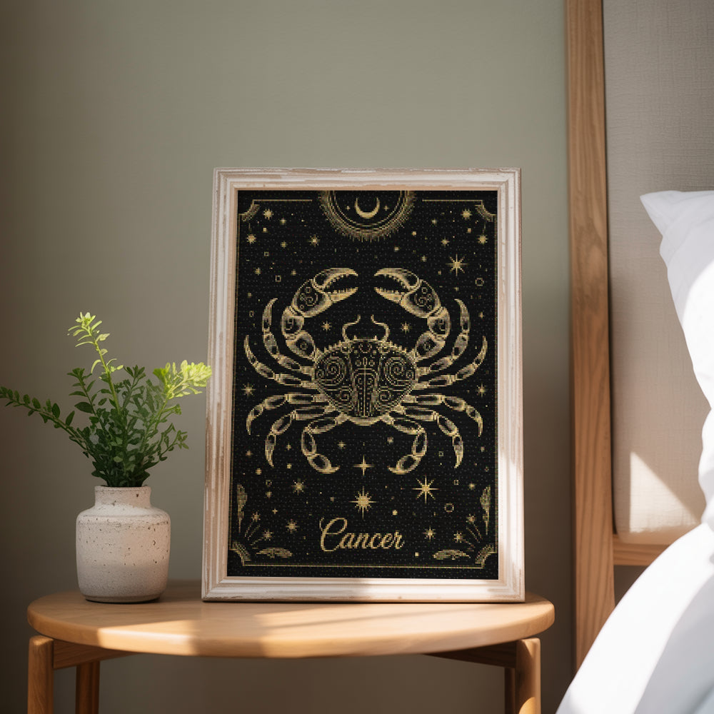 Diamantmalerei - Sternzeichen - Krebs